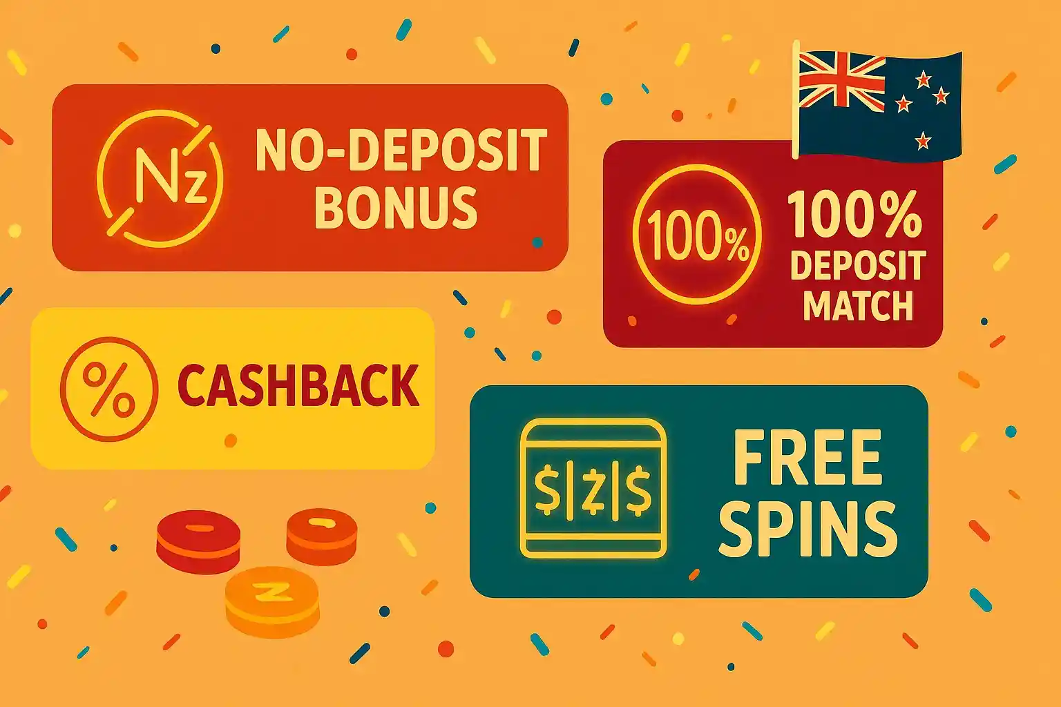 Popular Types of NZ Casino Bonus Offers